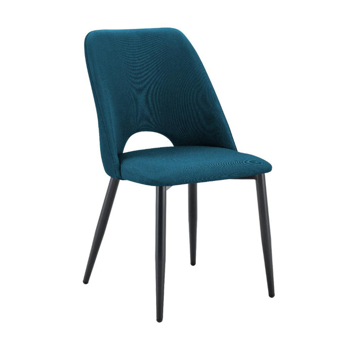 Set de 2 Sillas Urban, Color Azul, Con espaldar y diseño Moderno