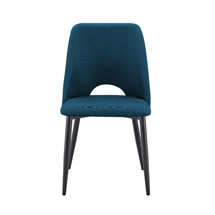 Set de 2 Sillas Urban, Color Azul, Con espaldar y diseño Moderno