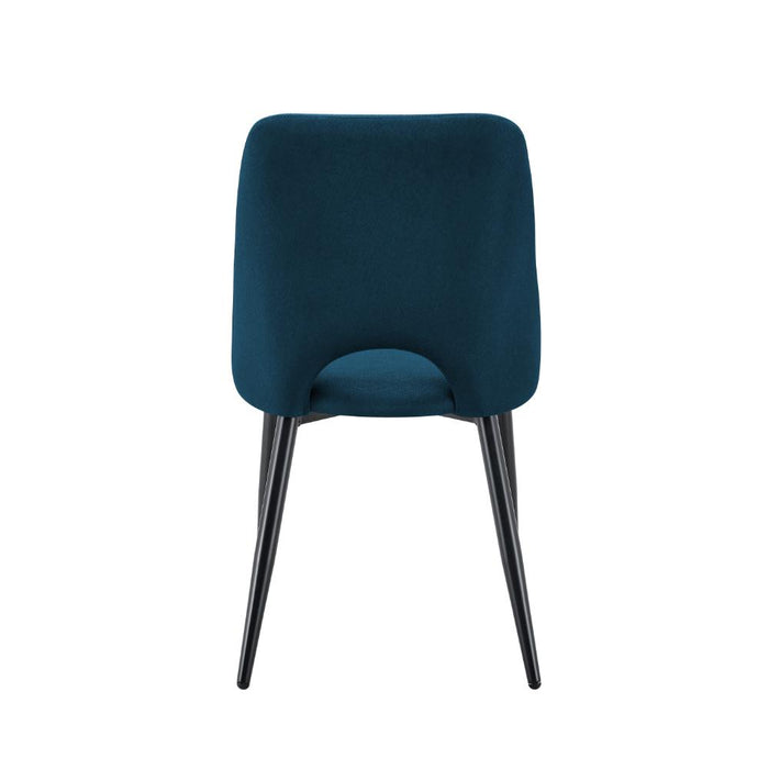 Set de 2 Sillas Urban, Color Azul, Con espaldar y diseño Moderno