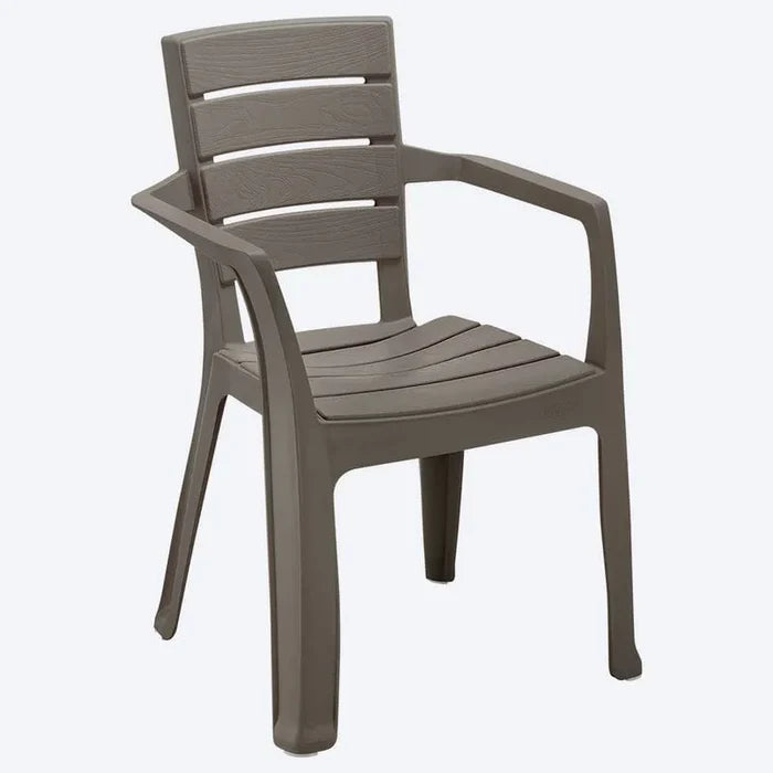 Silla Barú con Brazos Mocca