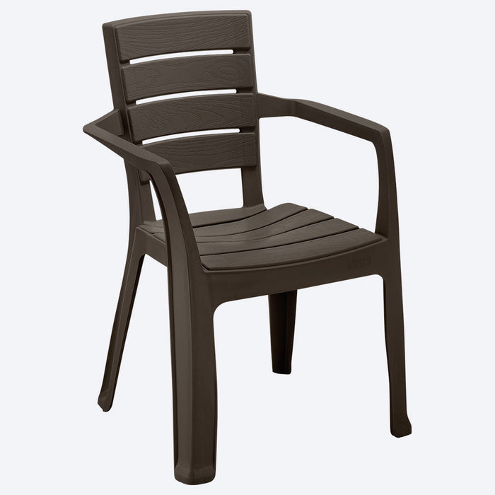 Silla Barú con Brazos Wengue