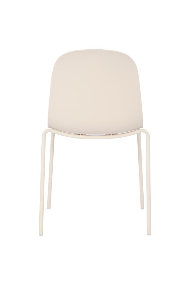 Silla Comedor Minimalista Aira II, Color Blanco, diseño moderno