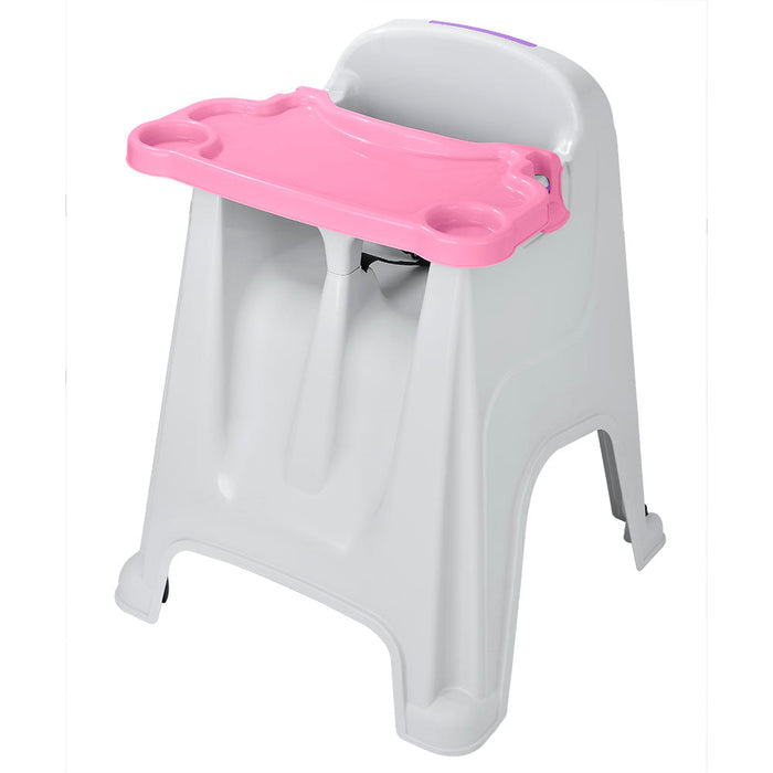 Silla Comedor para Bebé Rosado