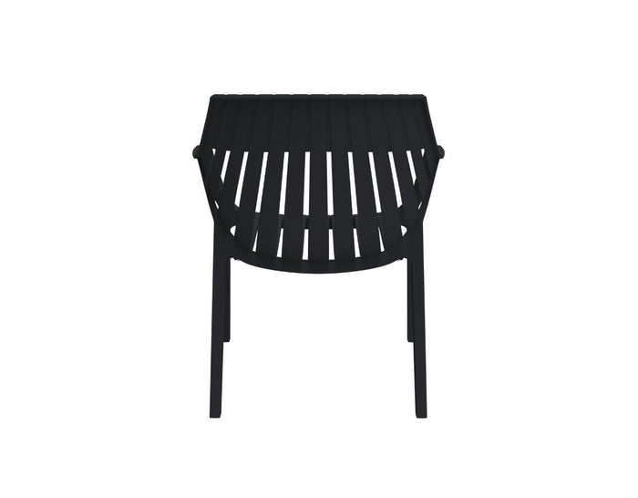 Silla con Brazos Arena, Negro, con espaldar y diseño moderno