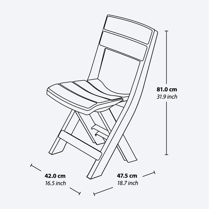 Silla Plegable Barú Mocca
