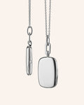 Sterling Silver Slim Rectangle Dee Locket