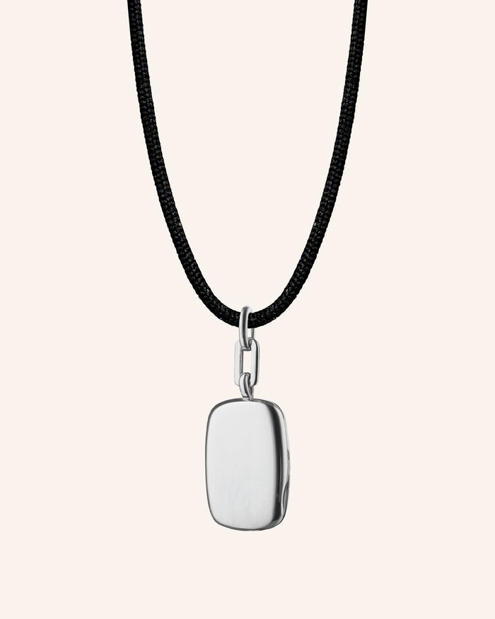 Slim Rectangle "Dee" Locket Necklace