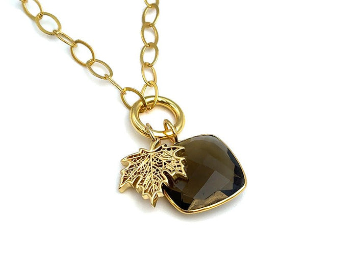 Smoky Topaz Infinity | Square | LINK, design your own