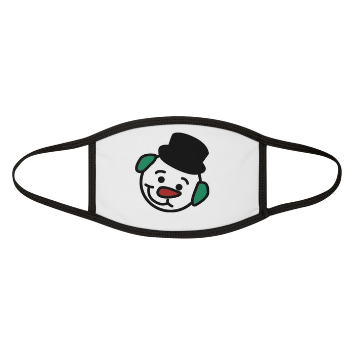 Snowman Face Mask — Cute Holiday Cartoon Mask with Top Hat