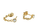 Sparkle Chain Stud Earrings | LINK, design your own