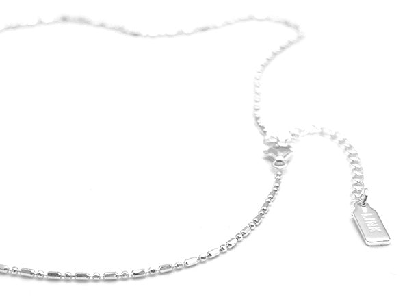Sparkling Dot Bar Chain | Adjustable | LINK, design your own