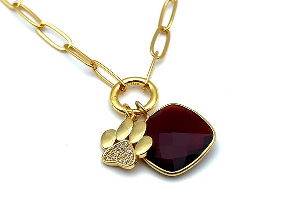 Sparkling Paw Pendant | LINK, design your own