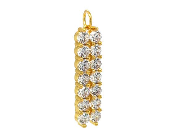 Sparkling Rectangle Pendant | LINK, design your own