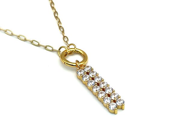 Sparkling Rectangle Pendant | LINK, design your own
