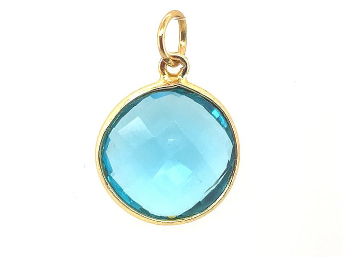 December Blue Topaz / Gold