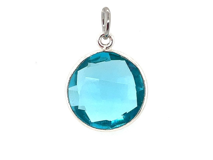December Blue Topaz / Silver