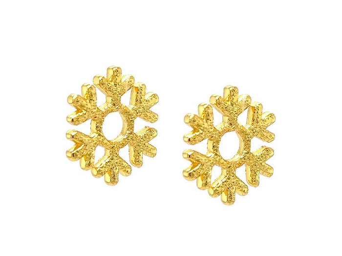 Sparkling Snowflake Earring Charms | LINK, design your own
