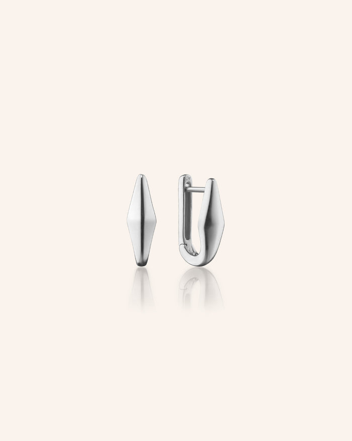 Sterling Silver “Points North” Earring