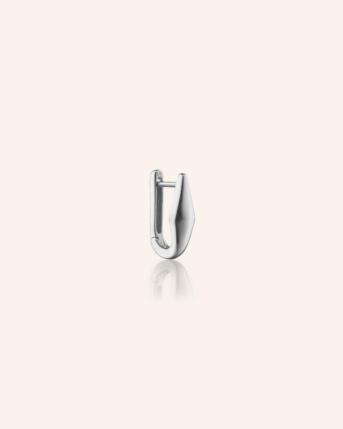 Sterling Silver “Points North” Earring