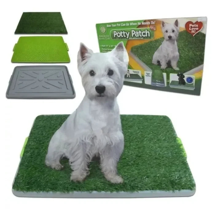 TAPETE SANITARIO GRANDE PARA PERROS CON BANDEJA