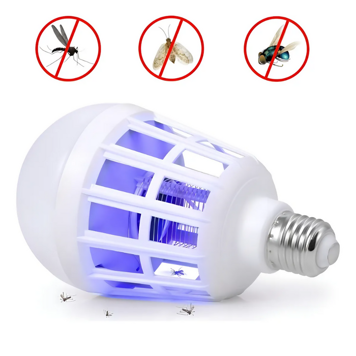 TECNOHOGARJS ATRAPA INSECTOS LUZ LED CORRIENTE DOMÉSTICA 60W MATA ZANCUDOS