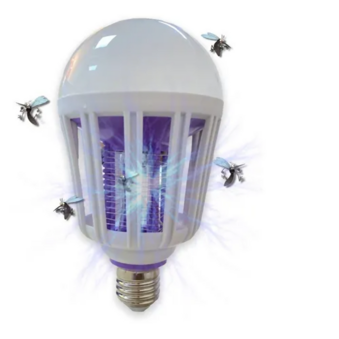 TECNOHOGARJS ATRAPA INSECTOS LUZ LED CORRIENTE DOMÉSTICA 60W MATA ZANCUDOS