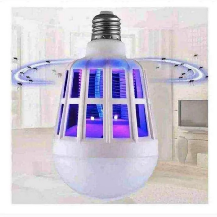TECNOHOGARJS ATRAPA INSECTOS LUZ LED CORRIENTE DOMÉSTICA 60W MATA ZANCUDOS