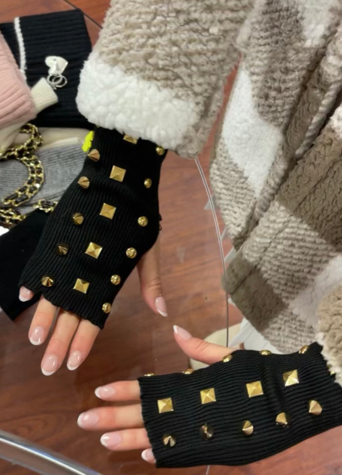 Teen Studded Gloves (or ladies with small hands)