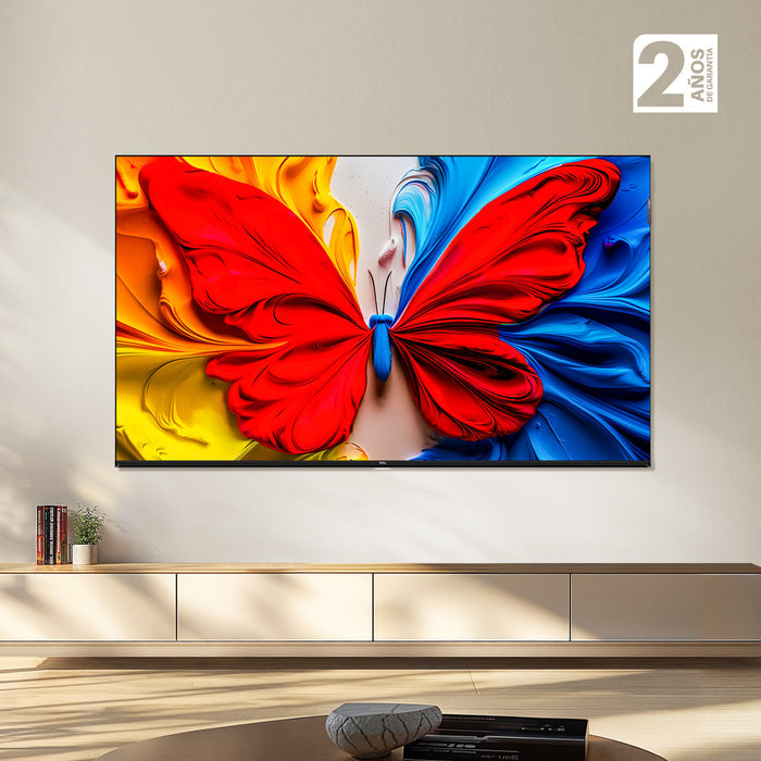 Televisor TCL 32" S5K FHD QLED, Negro