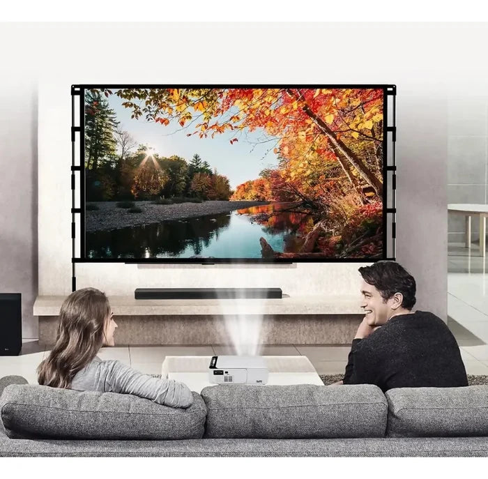 TELON PANTALLA PROYECTOR TRIPODE 100 PULGADAS 4K CON MALETA