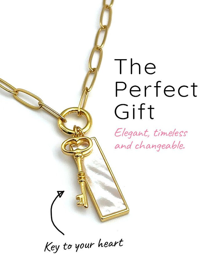 The Key to Her Heart Necklace GIFT SET | LINK, design your own
