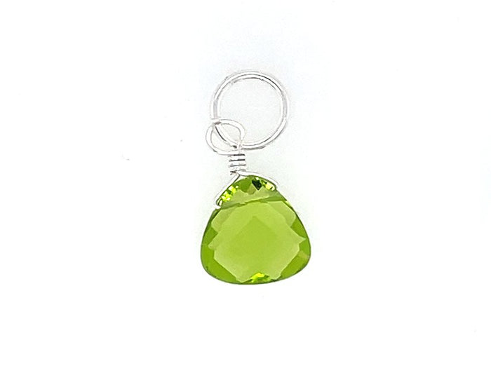 August Peridot Color / Silver