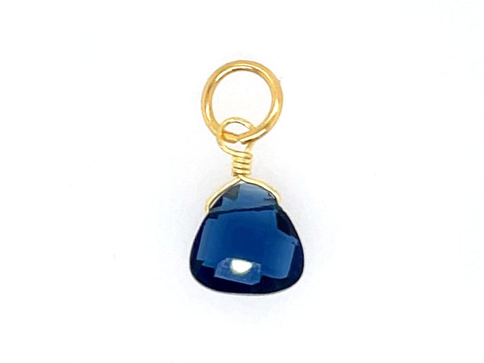 September Sapphire Color / Gold