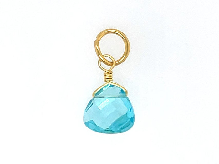 December Blue Topaz Color / Gold