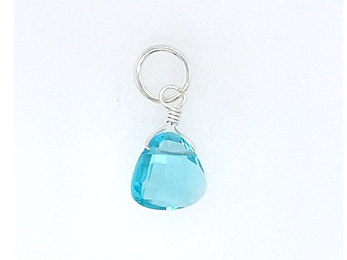 December Blue Topaz Color / Silver