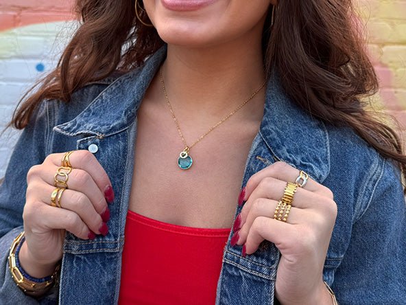 Tiny Heart Birthstone Set | The Perfect Gift | LINK, design your own