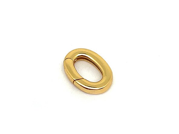 Tiny Oval Push - in Clasp | LINK, design your own