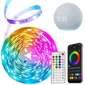 TIRA DE LUCES LED RGB 15 METROS ALEXA CONTROL DE VOZ 110V 💡✨