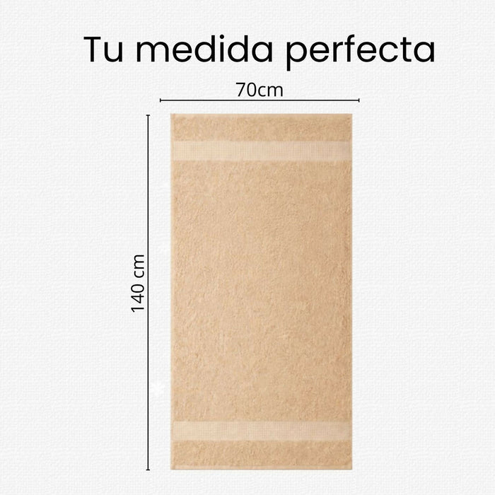 Toalla cuerpo 100% algodon 400gr