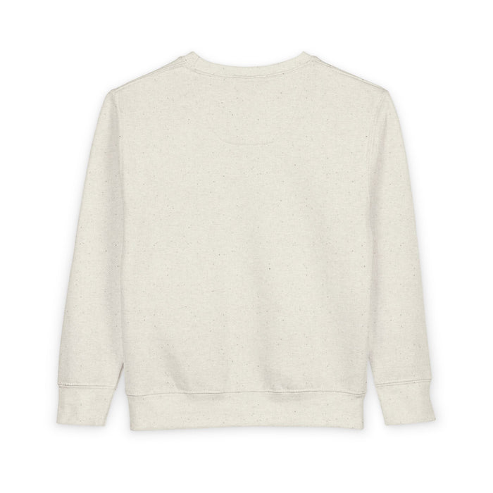 Toddler Sweatshirt — "San Jose's Original Snowman" Hot Chocolate Holiday Crewneck