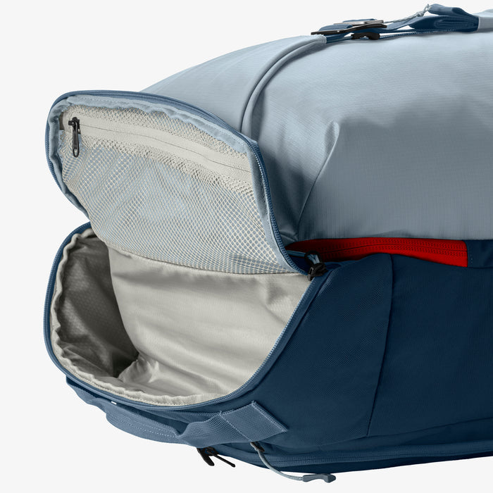 Blue Travel Backpack Internal Organization Eagle Creek