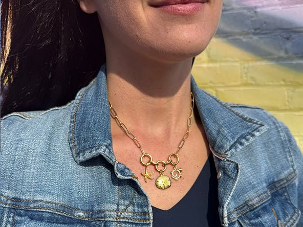 Triple Clasp Paperclip Chain | LINK, design your own