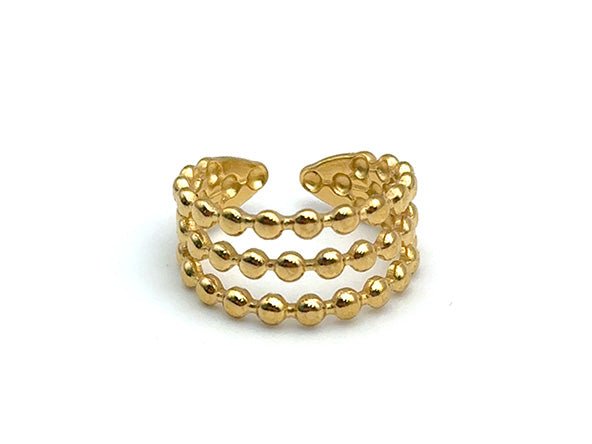 Triple Layer Bead Ring | LINK, design your own