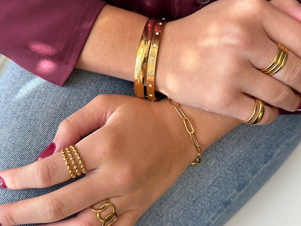Triple Layer Bead Ring | LINK, design your own
