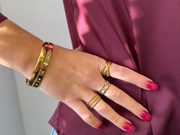 Two - Tone Chain Ring | LINK, design your own