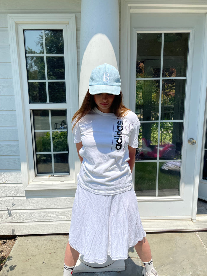 Varsity Denim “B” Cap