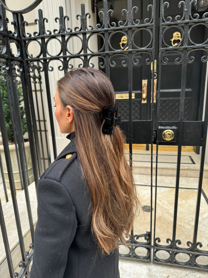 Velvet Bow Clip x @Eishesstyle