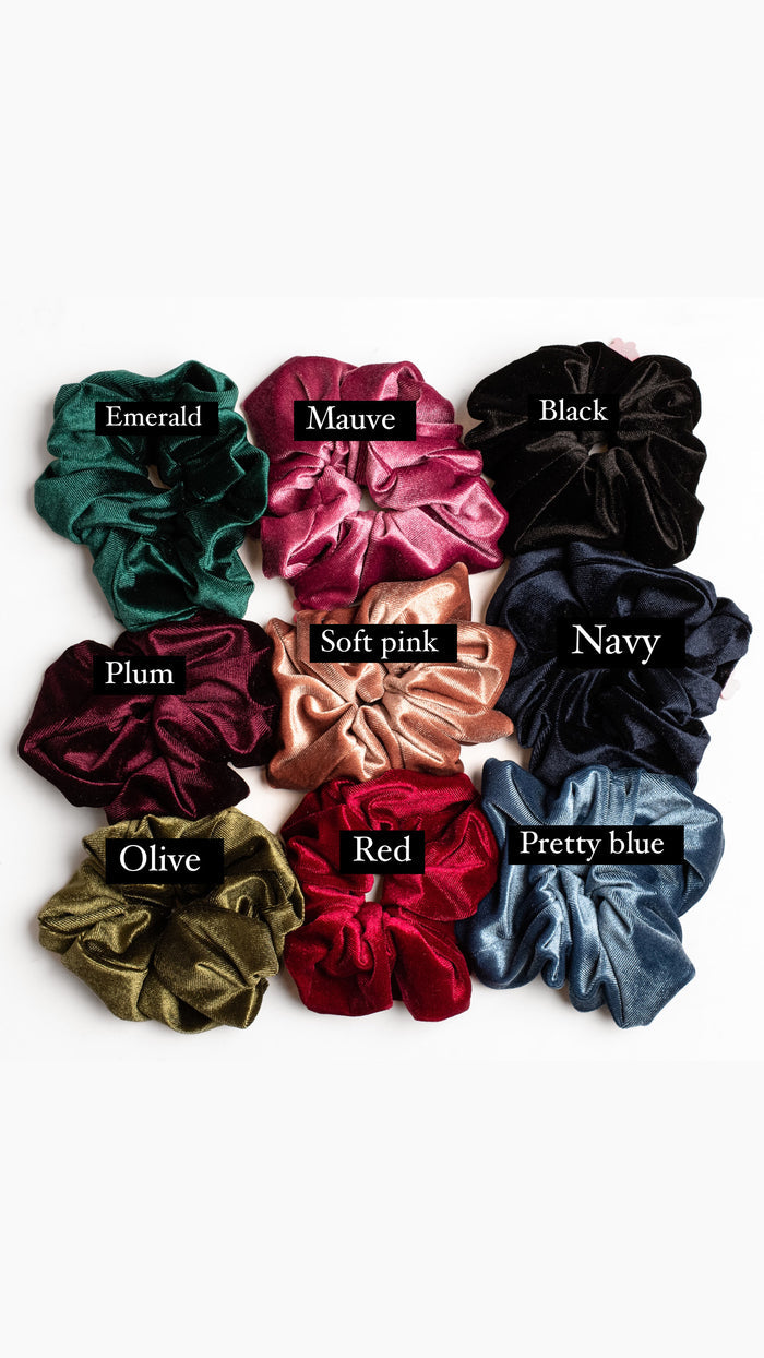 Velvet Scrunchie x @Eishesstyle