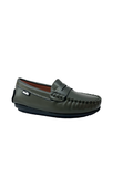 Venettin Dark Olive HI Shine Penny Loafer  20