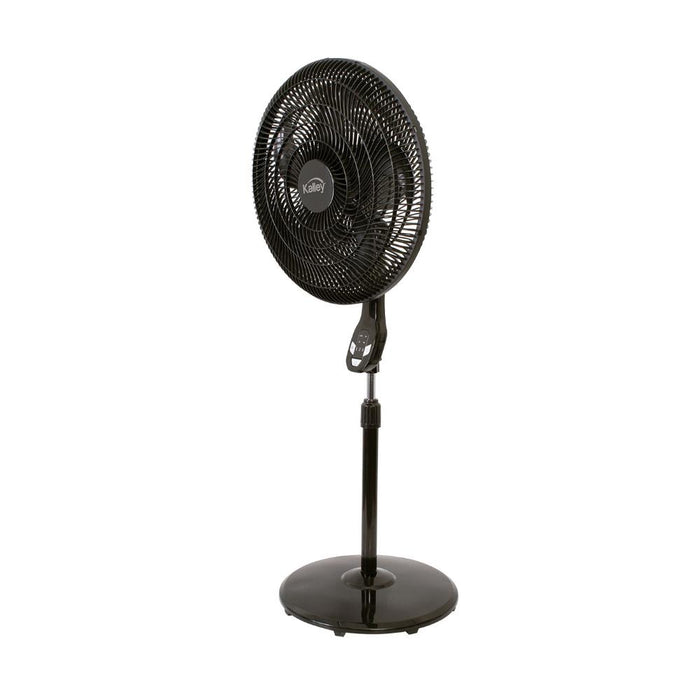 Ventilador Pedestal Kalley K-V18D Digital 18, Color Negro